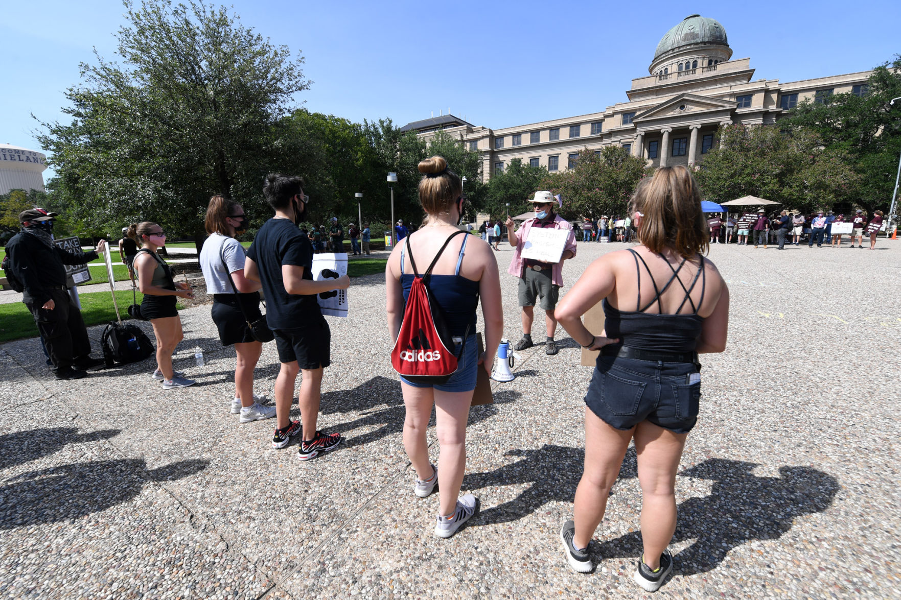 Aggies of Color Coalition Protest